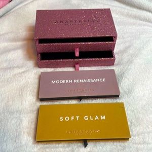 Anastasia Beverley Hills Palette Box w/ Modern Renaissance and Soft Glam